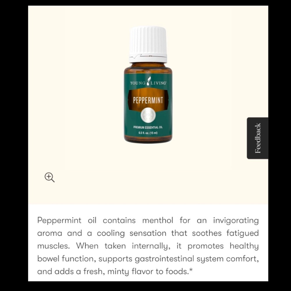 Young living peppermint oil